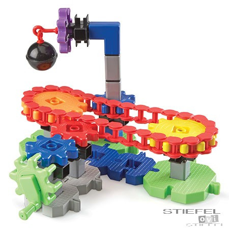 Gears! Gears! Gears! fogaskerekes építőkészlet - Gépek mozgásban