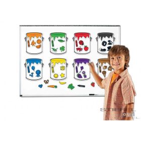 Festékes kannák - Mágneses szett színválogatáshoz