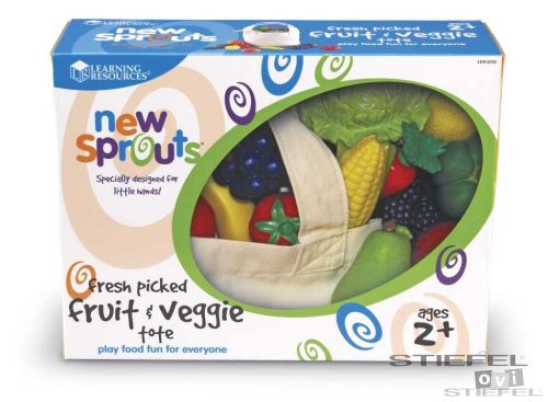 New Sprouts Gyümölcsök és zöldségek vászontáskával