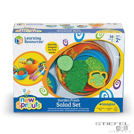 Műanyag zöldség saláta