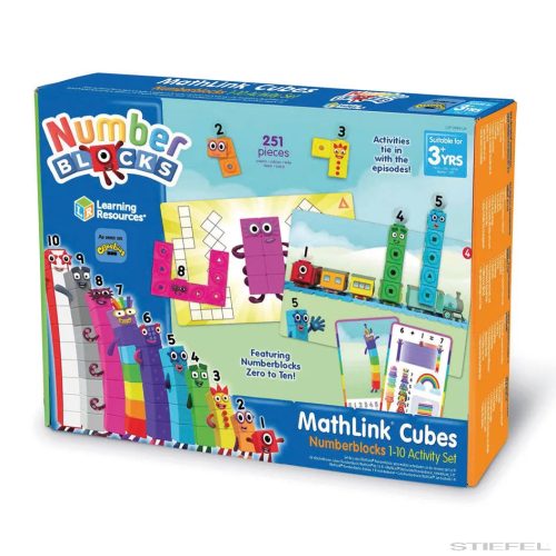 MathLink® Cubes Numberblocks® 1-10 Activity Set 