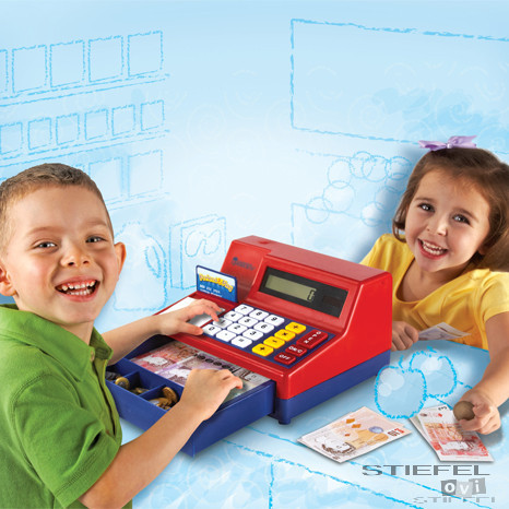 Játék Pénztárgép (fonttal)