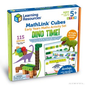   MathLink® Kockák - Korai matematikai tevékenységkészlet (Dino Time)