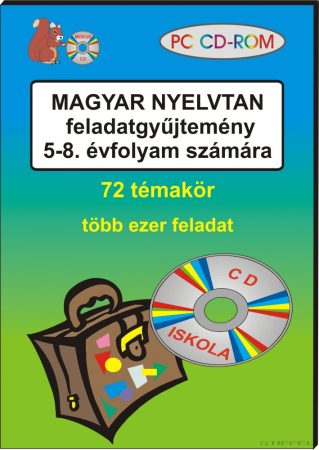 Magyar nyelvtan feladat gyűjtemény CD-ROM 5-8. osztály