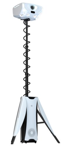 LÜ Möve hordozható interaktív tornatermi rendszer (6200 Lumen, hordozható) tárolórendszerrel Felszereléssel, beüzemeléssel, oktatással