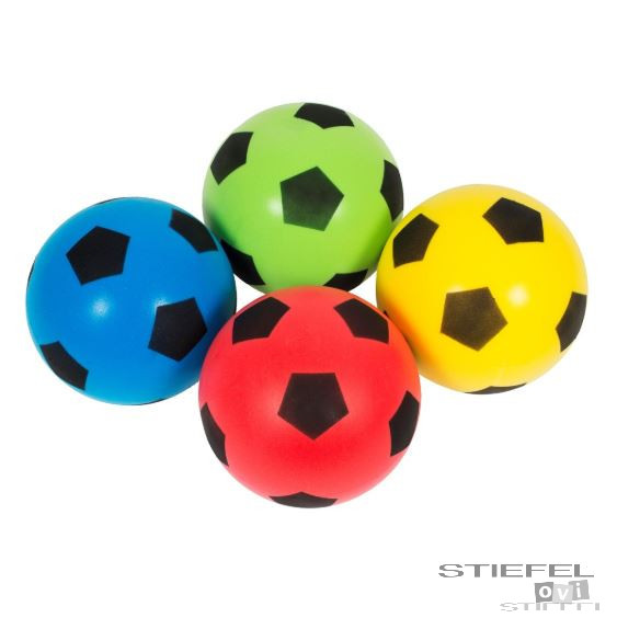 Puha futball labda készlet (4 db) -20 cm - Iskolaellátó.hu