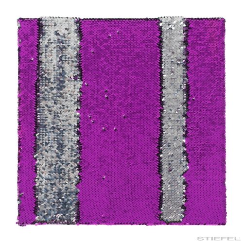 Szenzoros flitterpanel, lila/ezüst 