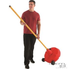 Nagy piros alap görgőkkel (Big Red Base)