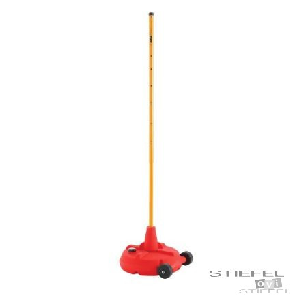 Nagy piros alap görgőkkel (Big Red Base)