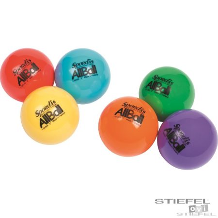 Többcélú színes labdák - 10,2 cm (6db)