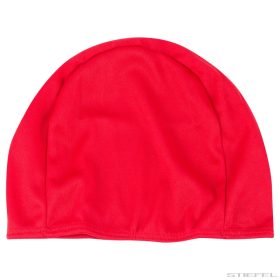 Felnőtt poliészter úszósapka - piros, 50 db