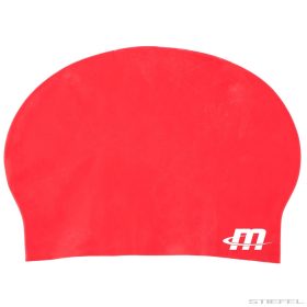 Felnőtt latex úszósapka, piros, 20 db