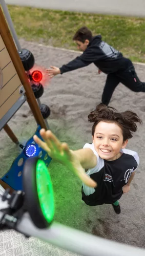 PUSH Puck világító reakciókorongok - 6 db