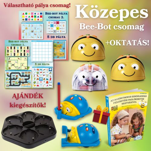 Közepes Bee-Bot csomag és "Robotika az óvodában" oktatás