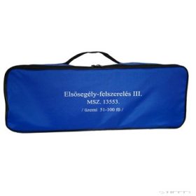   "III" munkahelyi elsősegély-felszerelés (51-100 fő)