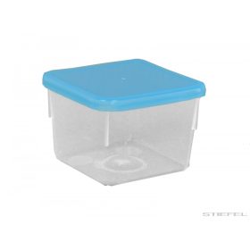 Mintadoboz fedéllel, műanyag, 80 ml