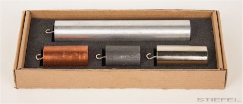 Azonos tömegű testek, 4 db-os készlet