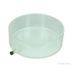Tartály, kerek, elvezetőcsővel, 2 l