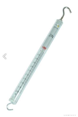 Rugós erőmérő, átlátszó, 0.2 N