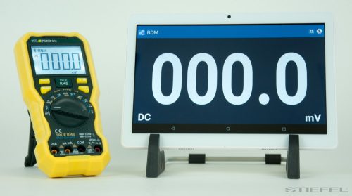 Multiméter, digitális, Bluetooth