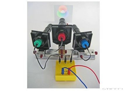 Világító diódák additív színkeveréshez, készlet