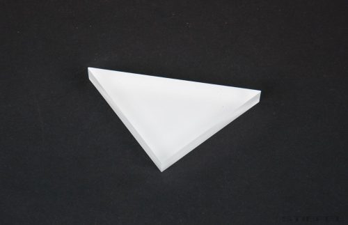 Prizma, derékszögű, akril