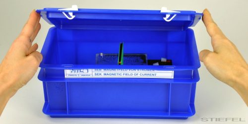 NTL Műanyag tárolódoboz, mini, fedéllel