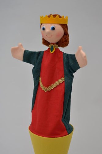 Királynő (54cm) 3 az 1-ben báb