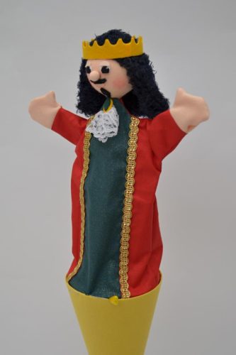 Király 3 (54cm) az 1-ben báb