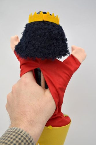 Király 3 (54cm) az 1-ben báb