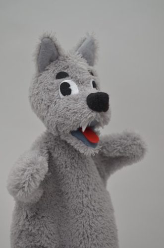 Farkas(55cm) 3 az 1-ben báb