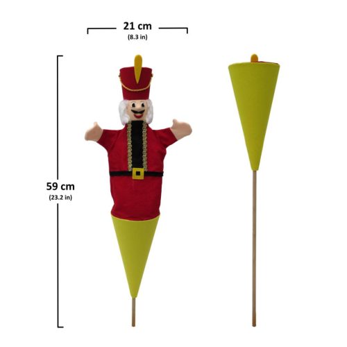 Diótörő (59cm) 3 az 1-ben báb