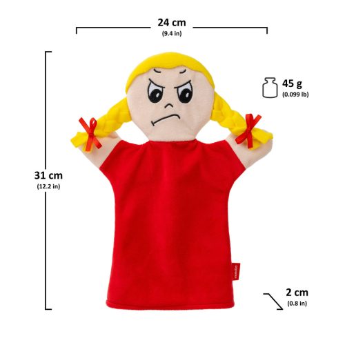 Érzelembáb (lány)- mérges