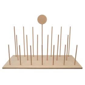 Bábtartó tálca 19db bábnak