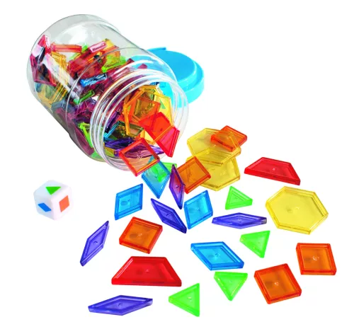 Áttetsző geometriai formák fénypanelhez