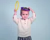 Mozgásfejlesztő dobógyűrű szett, 16cm, 6db