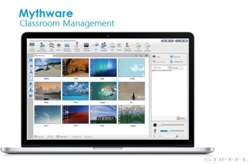 Mythware mobil nyelvi labor rendszer Legamaster elválasztó elemekkel