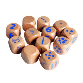 Dobókocka készlet 1-6 (12db)