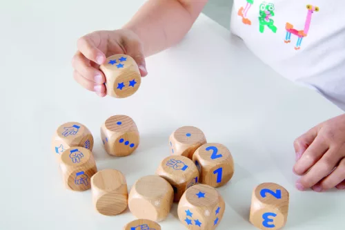 Dobókocka készlet 1-3 (12db)