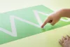 Íráselőkészítő  nyomvonalak falra - Hegyek