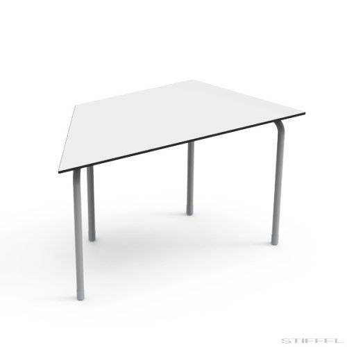 Kétszemélyes trapéz asztal, 6-os méret