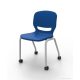 Fémlábas, kerekes ergonómikus szék, 6-os méret