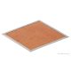 Drótháló, vörösréz, 200 x 200 mm