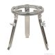 Vasháromláb, állítható magasságú, 120 - 190 mm