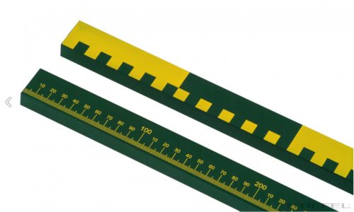 Vonalzó, fém, L = 1000 mm