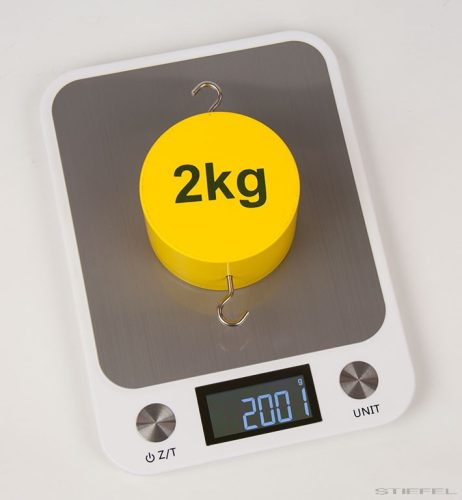 Digitális mérleg, 15 kg/1 g