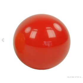 Golyó, műanyag, piros, D = 60 mm