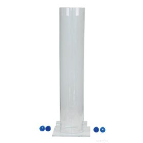 Tartály, akril, két nyílással, 2 l