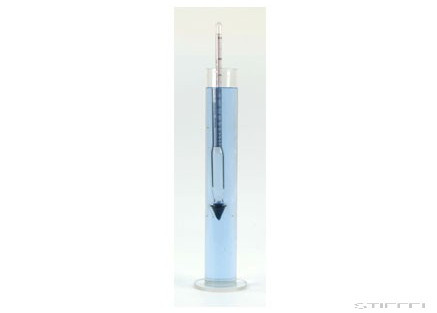 Tartály, akril, lapos alj, 1 l