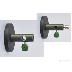 Mágneses talapzat, csővel és csapszeggel, D = 66 mm